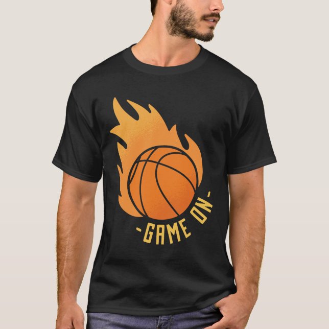 Camiseta Juego de baloncesto activado (Anverso)