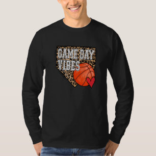 Camiseta Juego de baloncesto con sangre Día Vibes Leopard B