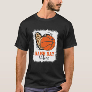 Camiseta Juego de baloncesto con sangre Día Vibes Softball 