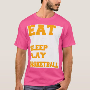 Camiseta Juego de baloncesto Eat Sleep Play Basketball Play
