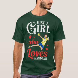 Camiseta Juego de balonmano Ball Player Rules Court Team