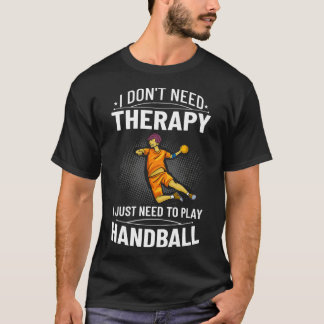 Camiseta Juego de balonmano Ball Player Rules Court Team 6