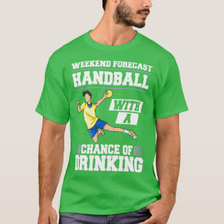 Camiseta Juego de balonmano Ball Player Rules Court Team 9