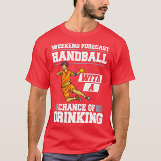 Camiseta Juego de balonmano Jugador Reglas Tribunal Equipo 