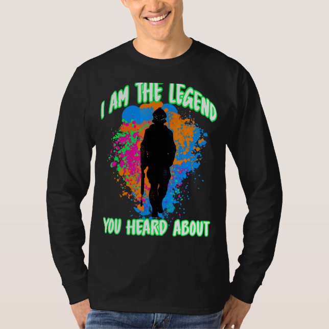 Camiseta Juego De Balonmano Soy La Leyenda Que Escuchaste S (Anverso)