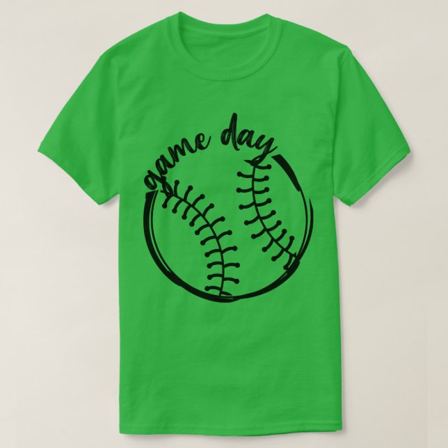 Camiseta Juego de béisbol 2 (Diseño del anverso)