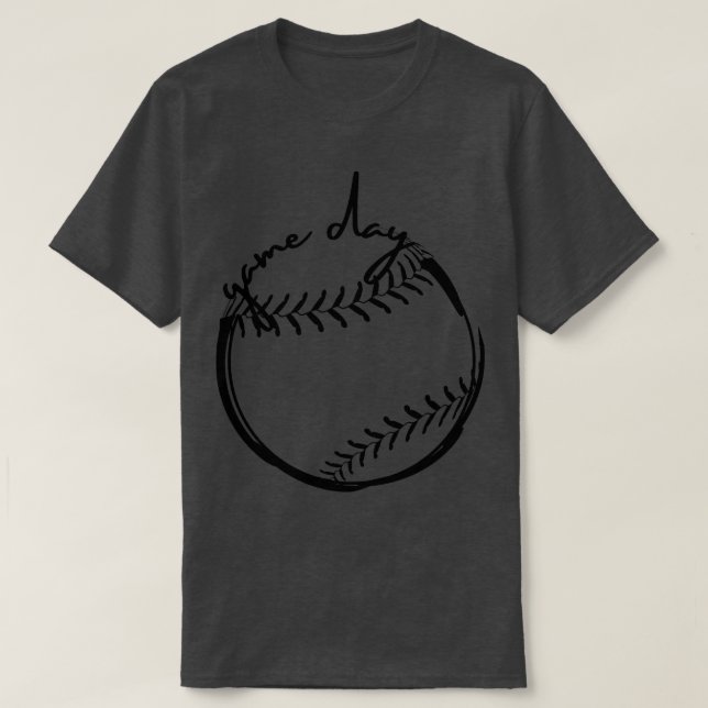 Camiseta Juego de béisbol 4 (Diseño del anverso)