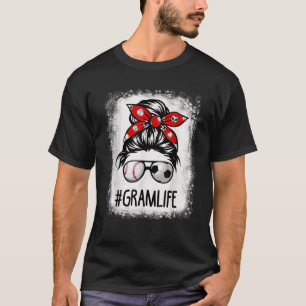Camiseta Juego de béisbol Bun Bleached Gram Life
