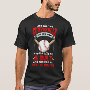 Camiseta Juego de béisbol cristiano inspirador