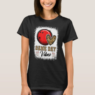 Camiseta Juego de boliche Bleached Bowling Day Vibes Bowlin