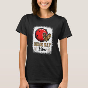 Camiseta Juego de boliche Bleached Bowling Day Vibes Bowlin