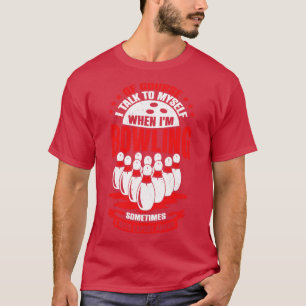 Camiseta Juego de Bowling divertido Juego Sport Bowler Rega