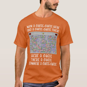 Camiseta Juego de Buscaminas GuessGuess Regalo para Hombres