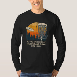 Camiseta Juego de campo de golf al aire libre de Disk Head