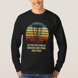 Camiseta Juego de Campo de Golf con Disco para Exterior par