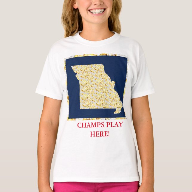 CAMISETA JUEGO DE CAMPOS AQUÍ (Anverso)