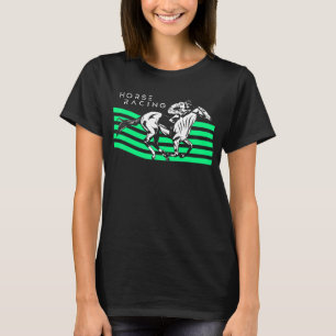 Camiseta Juego de Carreras de caballos Rodeo Gráfico