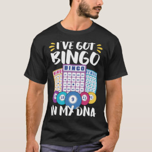 Camiseta Juego de cartas de bingo Abuela Jugador de Bingo C