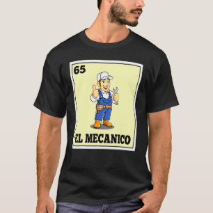 Camiseta Juego de cartas de bingo español en la lotería de