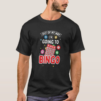 Camiseta Juego De Cartas De Bingo Para El Llamador Que Va A