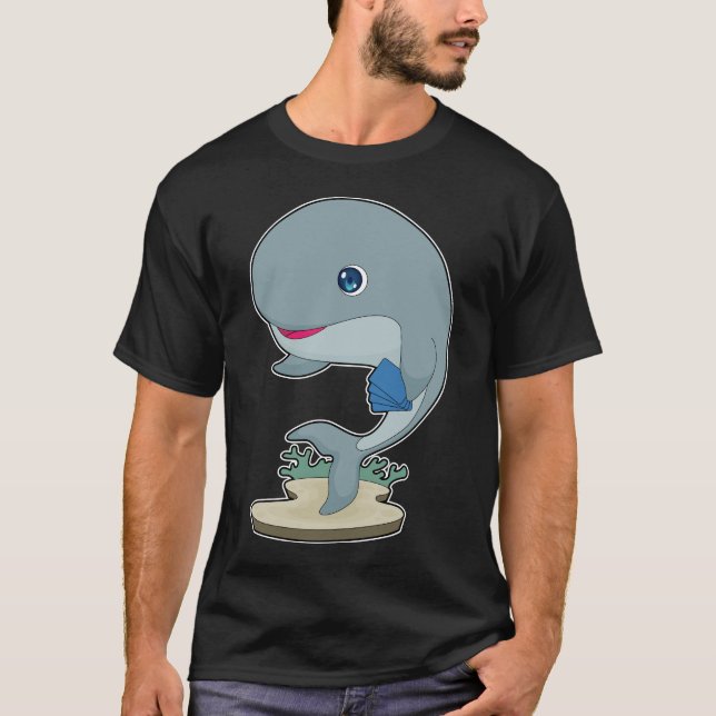Camiseta Juego de cartas de póquer de ballena (Anverso)