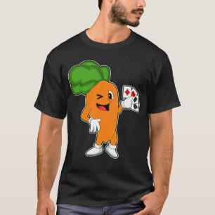 Camiseta Juego de cartas de póquer de carrote