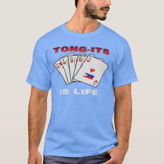 Camiseta Juego de cartas divertidas de la bandera filipina 