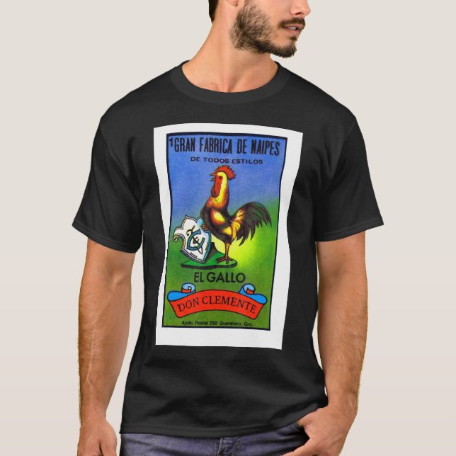 Camiseta Juego de cartas mexicano (Anverso)