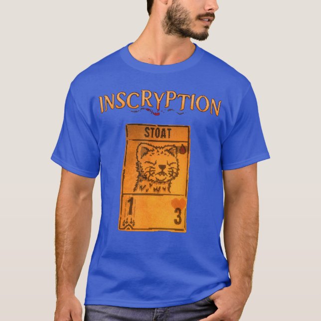 Camiseta Juego de Cartas Psicológico Inscryption Stoad Hall (Anverso)