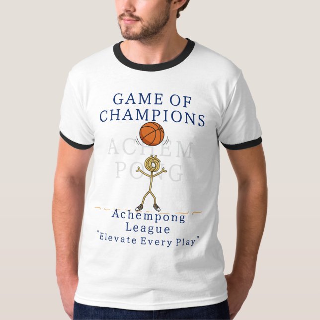Camiseta Juego de Champions Achempong Basketball Personaliz (Anverso)