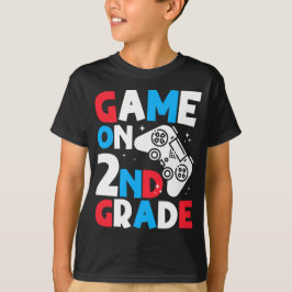 Camiseta Juego de citas de jugador Juego activado 2do grado