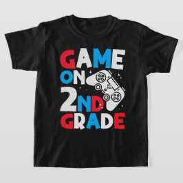 Camiseta Juego de citas de jugador Juego activado 2do grado