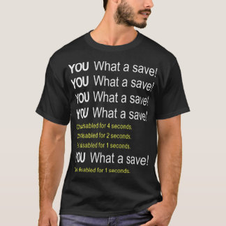Camiseta Juego de cohetes qué ahorra Chat desactivado 3 seg