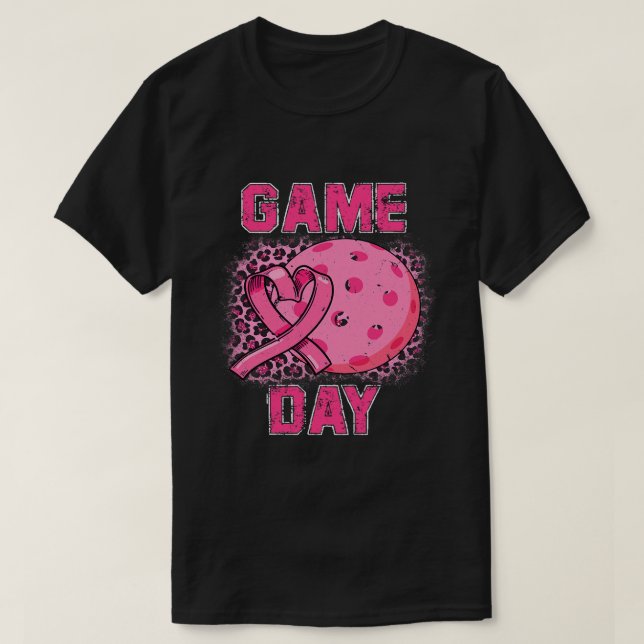 Camiseta Juego de Concienciación sobre el Cáncer de Mama Dí (Diseño del anverso)
