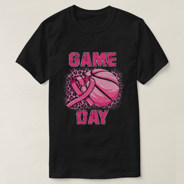 Camiseta Juego de Concienciación sobre el Cáncer de Mama Dí (Diseño del anverso)