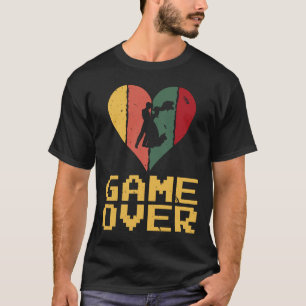 Camiseta Juego de cosecha Guay por novias retro matrimonial