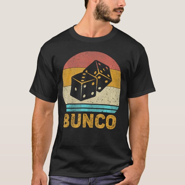 Camiseta Juego de dados Bunco (Anverso)