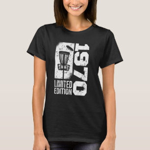 Camiseta Juego de DiscGolf Vintage 1970 Cumpleaños Disc-Gol