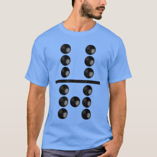 Camiseta Juego de dominó de meme divertido 67 Si Seven Dots