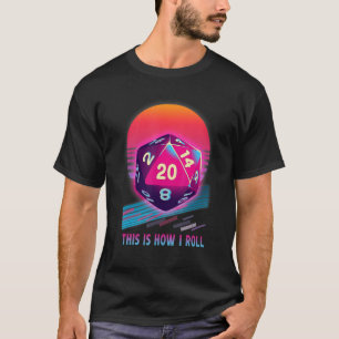 Camiseta Juego De Dungeons De Artes Retro Así Es Como Giro