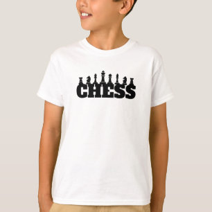 Camiseta Juego de estrategia de juegos para piezas negras d