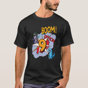 Camiseta Juego de etiquetas láser de 9 años Lasertag 9 cump