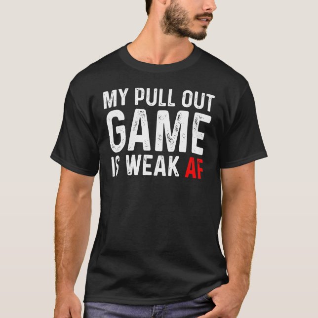 Camiseta Juego de extracción Invitación AF débil Papá Espos (Anverso)