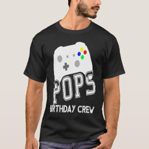 Camiseta Juego de Fiesta de cumpleaños de la tripulación de