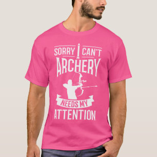 Camiseta Juego de flecha de arco de caza de arrastre de arc