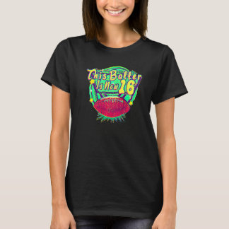 Camiseta Juego de fútbol americano vintage retro cumpleaños