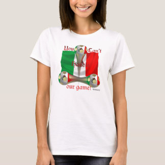Camiseta Juego de fútbol de México en el tirante de