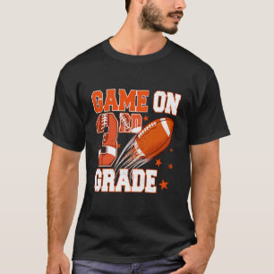 Camiseta Juego De Fútbol En 3er Grado Primer Día De Té Esco