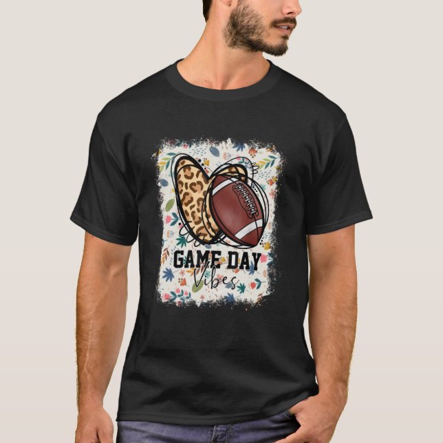 Camiseta Juego de Fútbol Floral Bleached Day Vibes Football (Anverso)