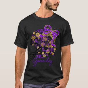 Camiseta Juego de Fútbol Floral Día de Chicas Equipo Srit M
